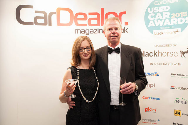 Simon Shield and Caroline Shield at the Car dealer awards Simon & Caroline Shield at car dealer magazine awards
